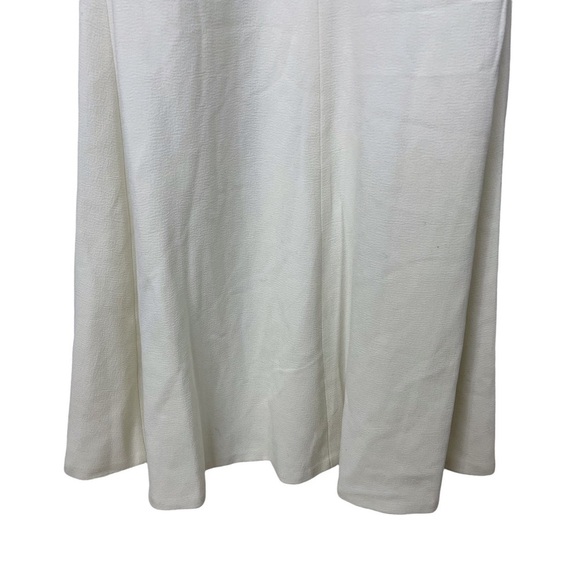 Dress The Population Estella Dress Gown Leg Slit White Size Medium Wedding - Picture 12 of 12